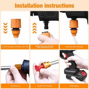 • مسدس الغسيل السيارة بالفوم