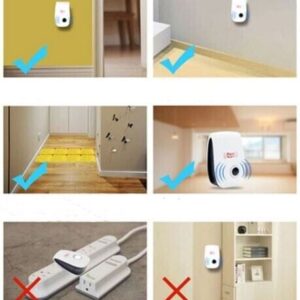 عرض قطعتين جهاز طارد الحشرات Pest Reject بضمان